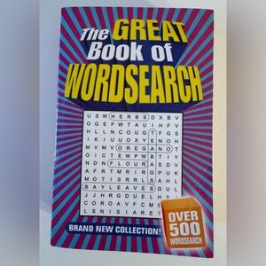 💥Free with Purchase or $10💥 Wordsearch Puzzle Book with Over 500 Puzzles NEW!